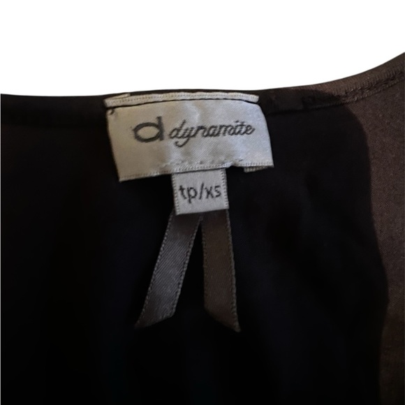 Dynamite Black Chemise with Racerback Design - Picture 3 of 5